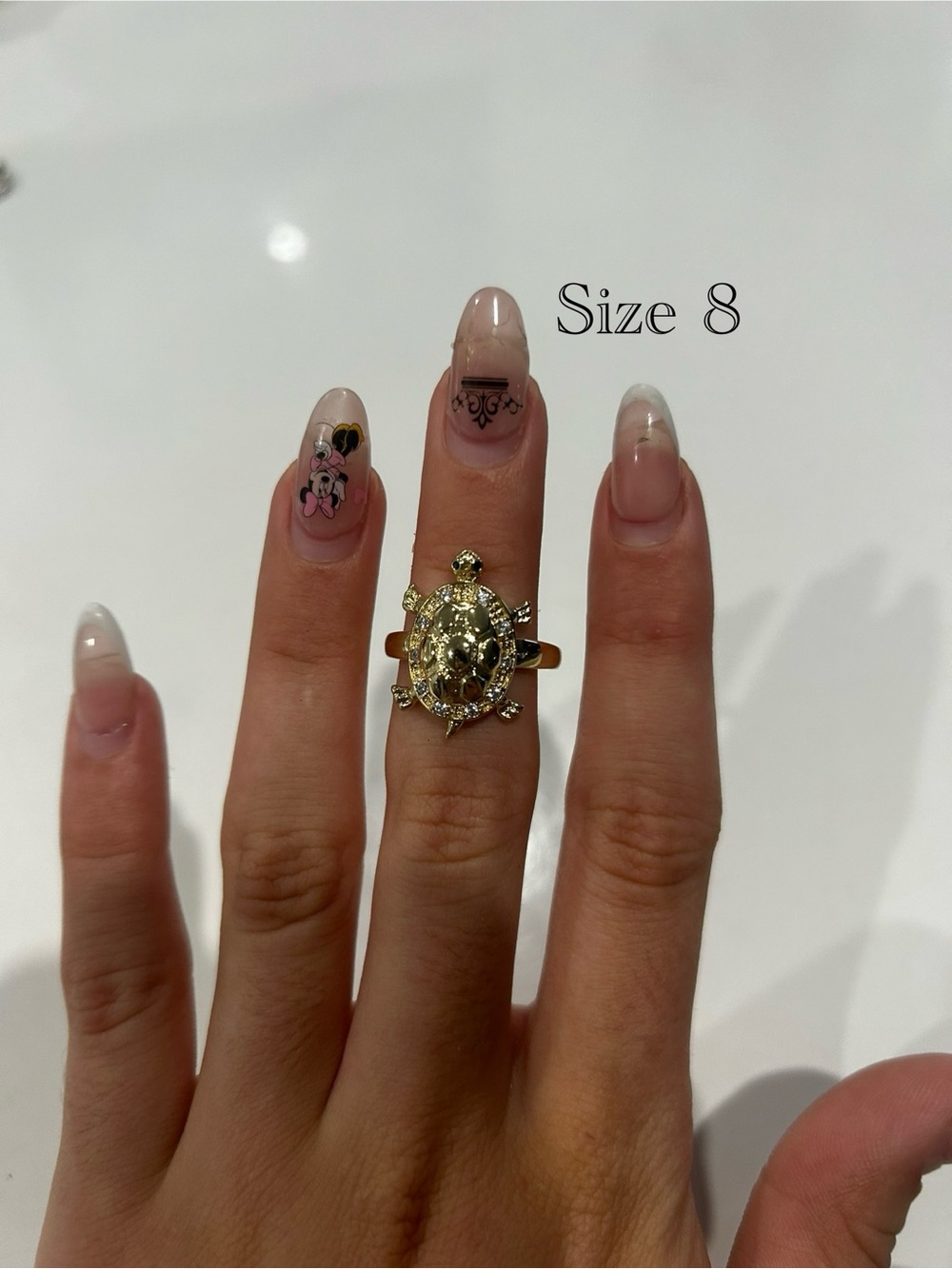 Xuping Gold-Tone Rhinestone Jewelry Rings